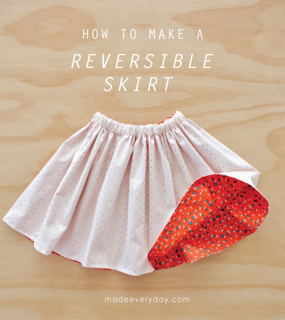 Reversible Skirt FREE Sewing Tutorial