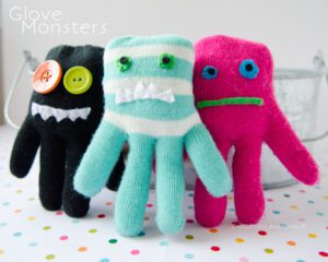 Glove Monsters FREE Sewing Tutorial