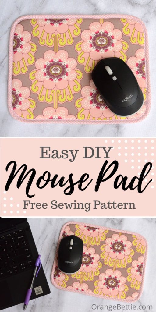 Easy DIY Mouse Pad FREE Sewing Tutorial