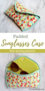 Padded Sunglasses Case Free Sewing Pattern
