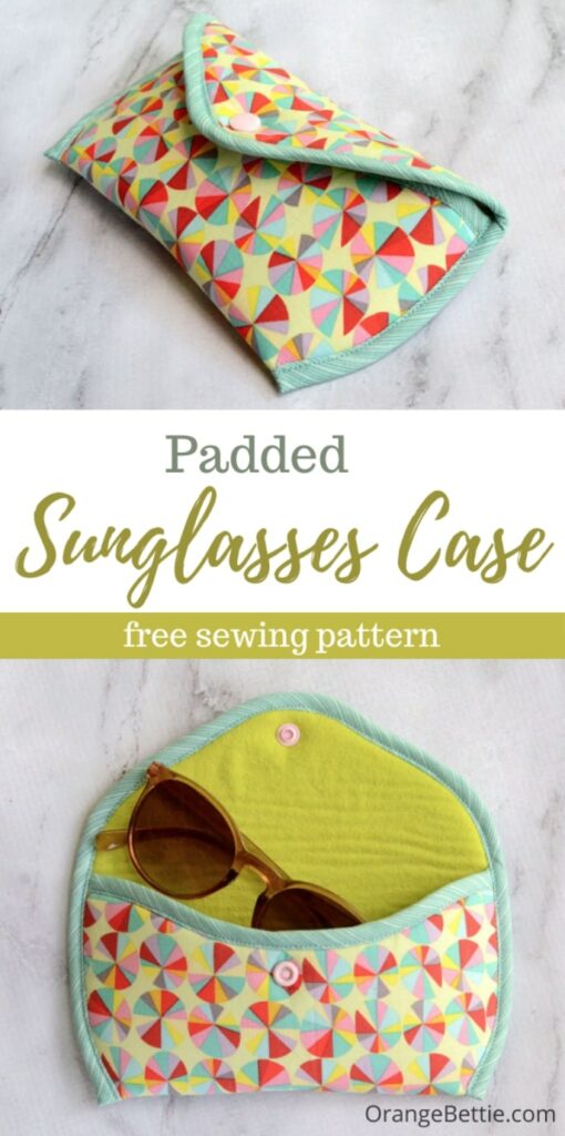 Padded Sunglasses Case Free Sewing Pattern