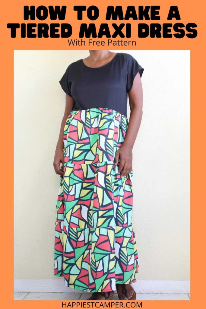 Tiered Maxi Dress FREE Sewing Pattern