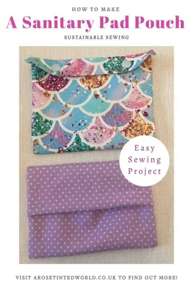 Sanitary Pad Pouch FREE Sewing Tutorial