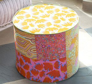 Colorful Relaxation Hassock FREE Tutorial
