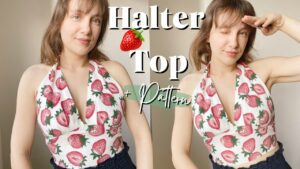 Halter Top FREE Sewing Pattern
