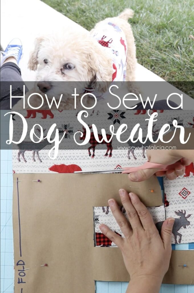 Dog Sweater FREE Sewing Tutorial