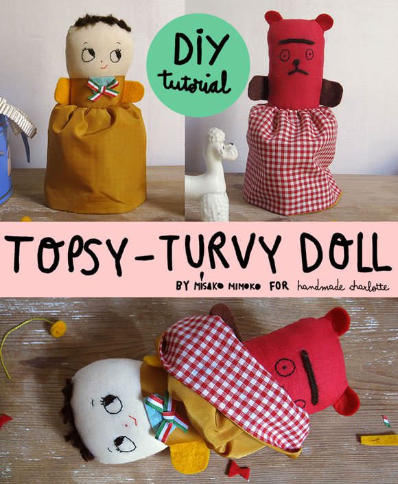 Topsy-Turvy Rag Doll FREE Sewing Tutorial