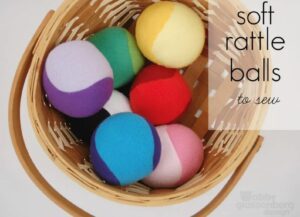 Soft Rattle Balls FREE Sewing Tutorial
