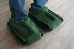 Tank Slippers FREE Sewing Tutorial