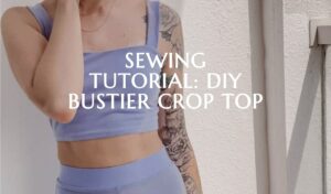 DIY Crop Top FREE Sewing Pattern