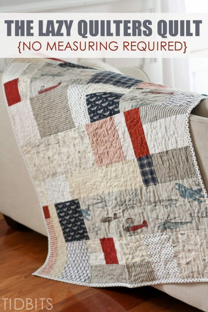 Lazy Quilters Easy Quilt Free Tutorial