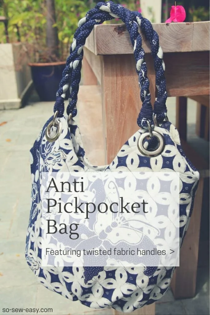 Anti Pickpocket Bag: So Sew Easy's clever travel design