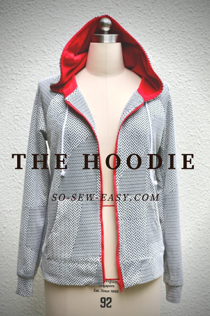 The Hoodie Pattern: comfy layers from So Sew Easy